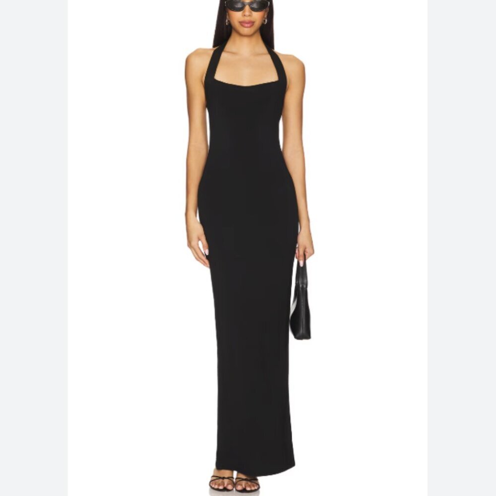 NWT ALL THE WAYS Thea Maxi Dress in Black size XS